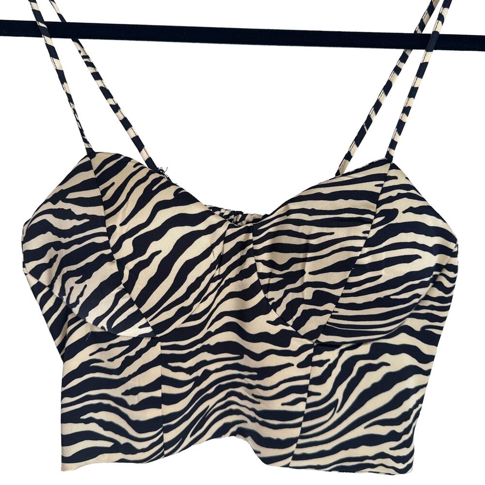 Sincerely Jules Zebra Bra Top